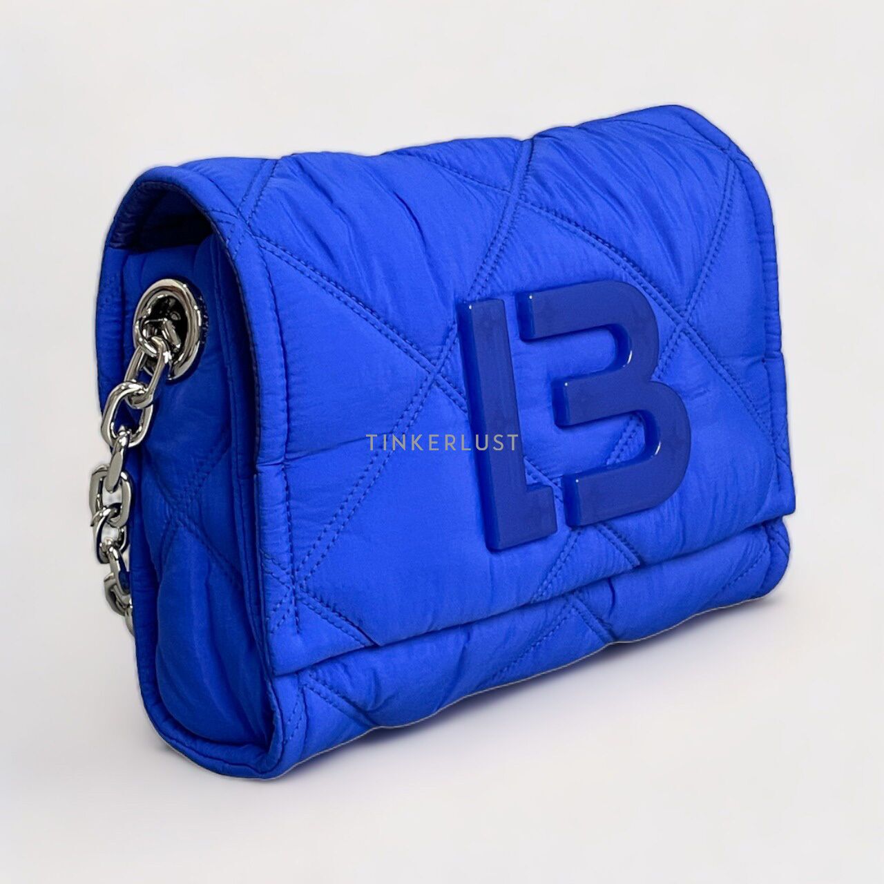 tas shoulder-bag Bimba Y Lola Padded Flap Medium Blue